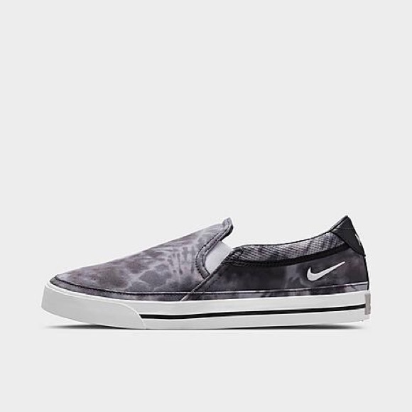 NIKE MENS TYE DIE SLIP ONS WORN ONE TIME - Picture 1 of 5